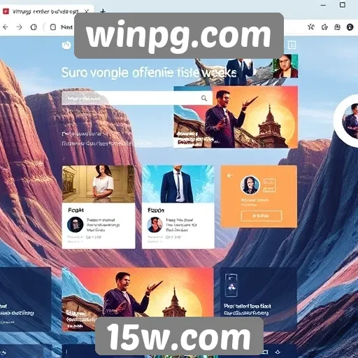 Análise do design e interface do winpg.com